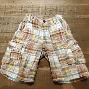 Boy's Plaid Shorts